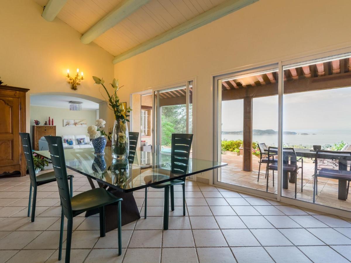 Villa Pretty House With Sea View On The Hy Res à Hyères Chambre photo
